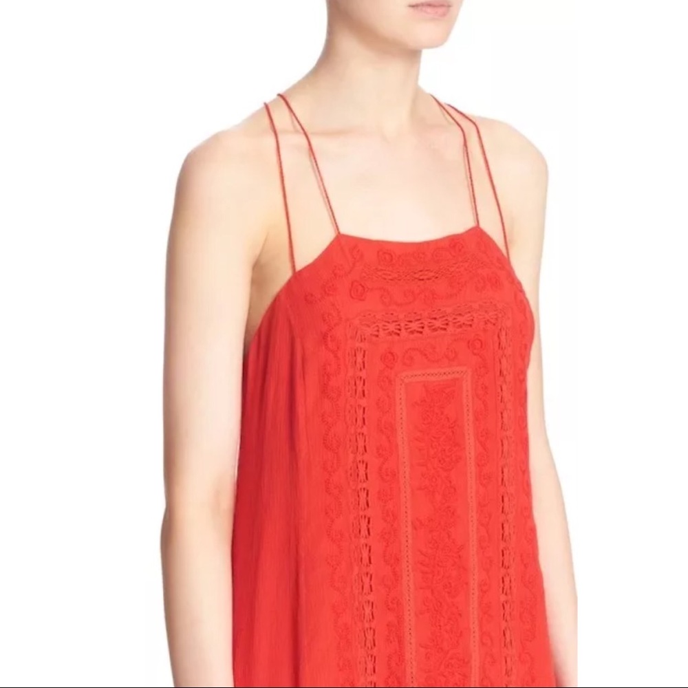 $298 NWT Alice + Olivia Bev Embroidered Size L - Picture 2 of 2